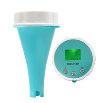 염도체크기 국염도계 영업용 막대 측정기 체크 6-in-1 잔류 염소 모니터 PH/ORP/EC/TDS 물 테스트 도구 백, 한개옵션0