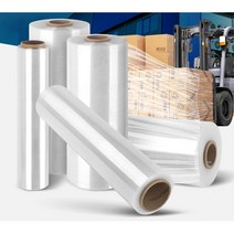 물류창고 랩핑 공업용랩 파레트 포장 포장비닐 산업용 대형마트 롤포장지 포장용비닐, P10 고기능랩 4P