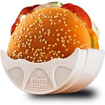 Original Burger Holder 햄버거 받침대 홀더 트레이 야외 캼핑 나들이 재사용 가능, 기본