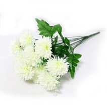 조아트 3+2행사 인테리어조화 꽃 성묘꽃 산소꽃 납골당꽃 40종 모음, 09_롱팜팜-크림