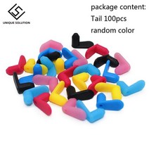 프린터 소모품 교체품 100pcs 4mm 높은 탄성 Refitting 도구 CISS 잉크 카트리지 고정 프린터 액세서리 인, [01] Tail 100pcs