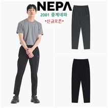 네파 (중계점) 냉감 원단과 우븐 원단으로 더욱 시원하게 입을 수 있는 남성용 여름 바지 트레이닝 용으로도 가능