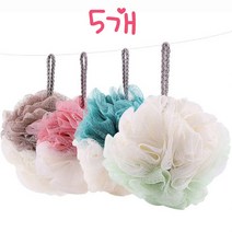 [5개세트] 이지컴블 키즈 온가족 샤워볼, 골고루5개, 1세트