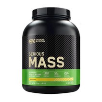 Optimum Nutrition 옵티멈 뉴트리션 시리어스 매스 게이너 벌크업 프로틴 단백질 파우더 가루 바나나 2.73kg