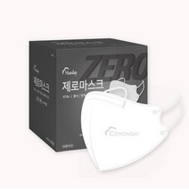 휴데이 KF94 제로 마스크 50매 (1매×50개/화이트/중형), 단품, 단품