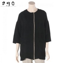 에고 배색 라인 린넨 자켓 ESBJA500