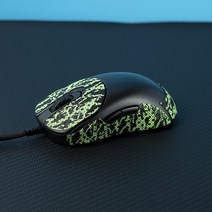 마우스 VAXEE AX 그립 OUTSET 스티커 ZYGEN NP-01 모음, 밝은녹색(두께0.40MM), 한개옵션1