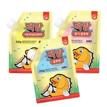 강바다25 월척적용 3가지맛 떡밥 글루텐 집어제, 딸기 글루텐