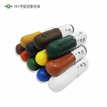 가일아트 동양화물감 봉채 낱색, 황토