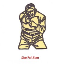 아바타 물의길 피규어 용품 해적 소년 피규어 천 아플리케 청바지에 대한 향수 연예인 아바타 Tshirt, 22 22