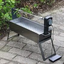 통구이 바베큐 기계 닭 생선 숯불 화로 꼬치 펜션, 60x23cm 양고기 바베큐 그릴 전기 구이