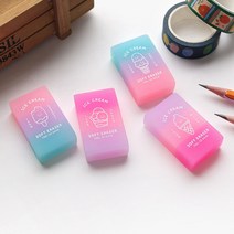 소프트 아이스크림 지우개-32EA, 단품