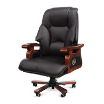 [퍼니럭스] 그랜드 가죽 침대형 중역용 책상의자, 단품