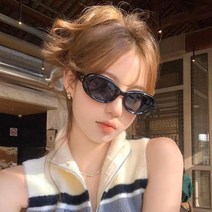뉴 빈티지 타원형 선글라스 패션 캣아이 선글라스 스트리트캡