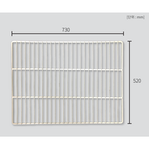 유니크 업소용 냉장고 찬밧드테이블 4자 선반(W730*H520) 고리포함