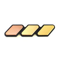 자동차 그릴도요타 4 러너 툰드라 하이랜드용 3 색 그릴 배지 엠블럼 공기 흡입구 장식 스트립 수정, 04 4