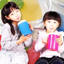 슬러시메이커 보냉컵 슬러시만들기 슬러쉬 물병 보냉병 20220525EA, 슬러시메이커블루