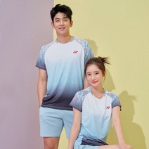 요넥스 221TS007M 배드민턴 남성 반팔 티셔츠 스카이블루