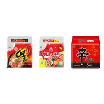 신라면 5입 + 진라면 5입 + 열라면 5입