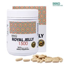 이노헬스앤케어 뉴질랜드 로얄제리 1500mg 300베지캡슐 - 주문 후 10일 이내 수령예정(공휴일제외), 뉴질랜드 프로폴리스 치약