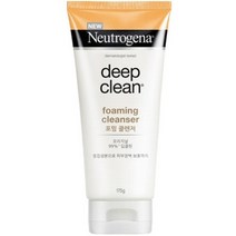 뉴트로지나 딥클린 포밍 클렌저, 2개, 175g