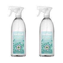 메소드 샤워 화장실 욕실 클리너 워터 민트 828ml 2팩 영국 Method Shower Bathroom Cleaner Water Mint 세정제