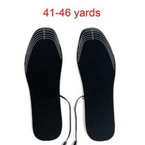 USB충전식 발열깔창 보온깔창발열체 USB 온수 신발 안창 피트 따뜻한 양말 패드 매트 전기적으로 빨 수있는, 한개옵션1, 02 41-46