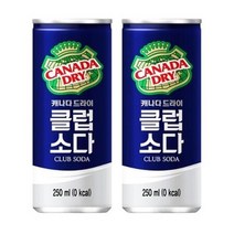 캐나다드라이 클럽소다 250ml x 30캔, 상세페이지 참조
