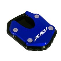 xadv750 adv125 바이크튜닝용품CNC 킥 스탠드 발 사이드 확장 패드 HONDA X ADV 750 2021-2022 용 오토바이, 07 X-ADV BLUE