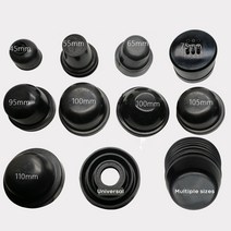 호환 자동차 부품 부속품 ASLENT 1pcs 자동차 LED 헤드 라이트 먼지 커버 방수 HID 크 세 논 램프 고무 실, 한개옵션1, 14 KC19