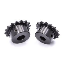 1Pcs 10-23 치아 04C 체인 기어 45 스틸 6mm-16mm 보어 산업용 스프로킷 휠 모터 드라이브