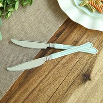 홈파티 플레이팅 나이프 (10개입) 민트, 그린