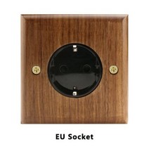 전동커튼 전동블라인드 자동 Avoir 블랙 월넛 벽 조명 스위치 솔리드 우드 전기 소켓 Usb 윈도우 셔터 Led 조광기 밝기