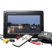 차량용 모니터 모음-5인치/7인치-LCD/룸밀러-전방/후방 카메라 지원-프리볼트, 7인치 LCD 거치형 모니터