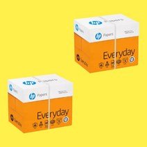 HP 복사용지 A4 80g 에이포 사무실 인쇄용지 복사지 5000매, HP 복사용지 A4 80g 5000매