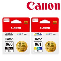 캐논 정품잉크 대용량 PG-960XL CL-961XL PIXMA TS5391 TS5392, PG-960XL (검정대용량), 1개