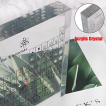 핫토이 산타 랜덤 귀칼 피규어 피규어제작 화학 원소 디스플레이 아크릴 주기율표 교육 학교 실제 샘플 글자 장식