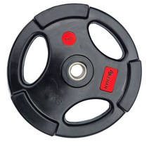 고무원판 고무바벨 2.5kg~20kg 31mm홀 지름, 5kg