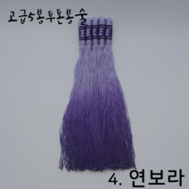 나경아트 고급 5봉 투톤봉술, 4 연보라, 5개