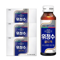 솔표 위청수 골드액 75ml 10병 x 3박스, 30개