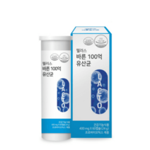 바른 100억 유산균 60캡슐 1병 화학부형제X