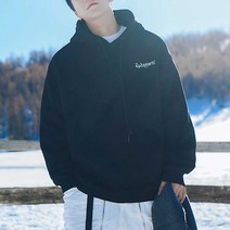 남성 남자친구 선물 기념일 캠퍼스룩 대학생 후드티