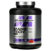 머슬테크 매스 테크 엘리트 초콜릿 퍼지 케이크 6lbs (2.72kg), Strawberry