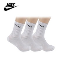 [나이키] 에브리데이 쿠션 크루 양말(7664-100) 3개입, 사이즈:L_26호