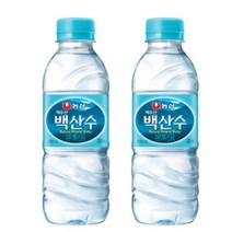 농심 백산수, 330ml, 2개