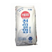 해표 천일염 굵은소금, 10kg, 1개
