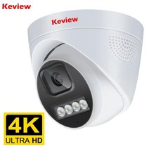 와이파이 현관 cctv 방범용 가정용 야외 POE IP AI 컬러 홈 비디오 4K 8MP H.265 Onvif 광각 2.8mm, 8MP DC12 Not POE+2.8mm