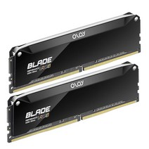 OLOy DDR4 16G PC4-25600 CL16 BLADE RGB Black 메모리 (8Gx2), 1개, 선택하세요