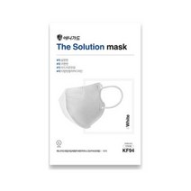 애니가드 더 솔루션마 스크 입체형 대형 KF 94 화이트, 10개입, 2개