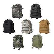군인 로카ROKA (자체제작 상품) 군인가방 3D백팩 45L 휴가용 외출용, 브라운